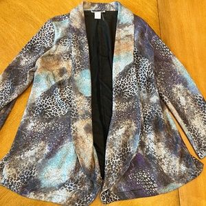 Medium Shawl Collar Open Jacket